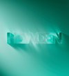 north design howden logo render glass teal