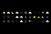 north design samsung oneui weather icons