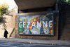 north design tate modern cezanne billboard
